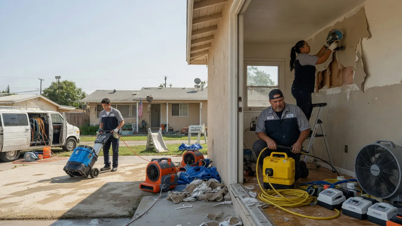 Water Damage Restoration in San Benito, TX near me